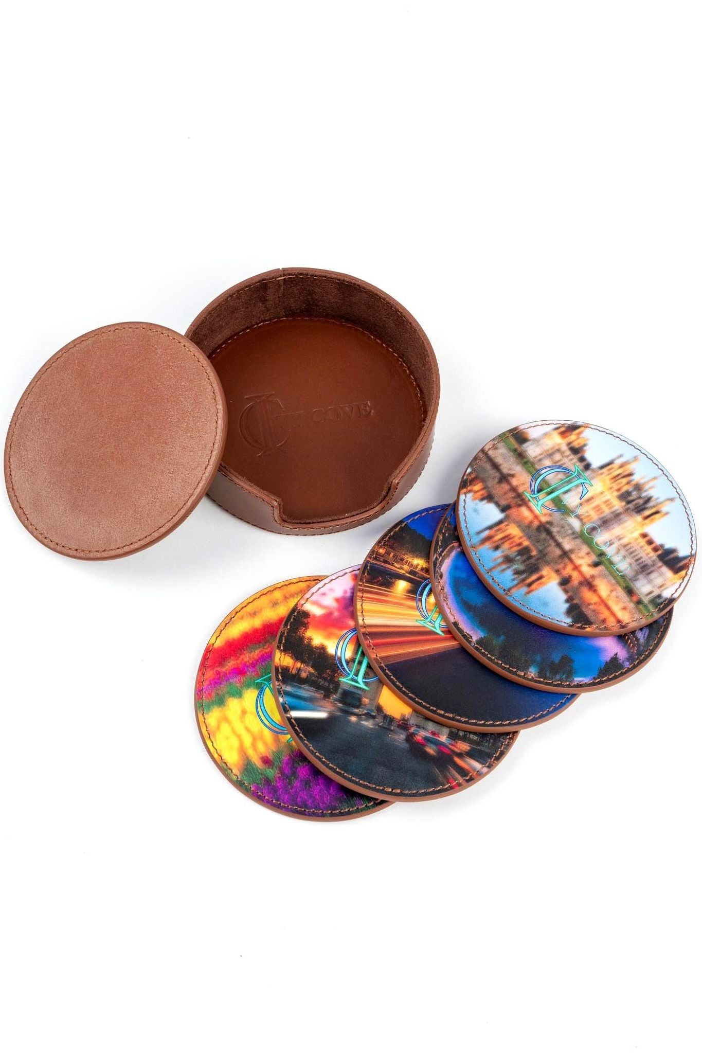 Around the World Coaster Set - Ivy Cove Montecito