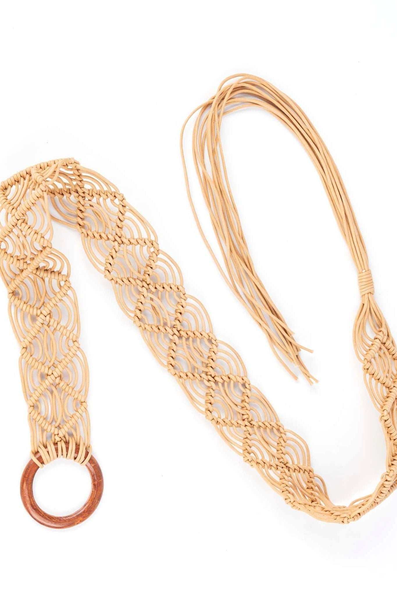 Hestia Macrame Belt - Ivy Cove Montecito