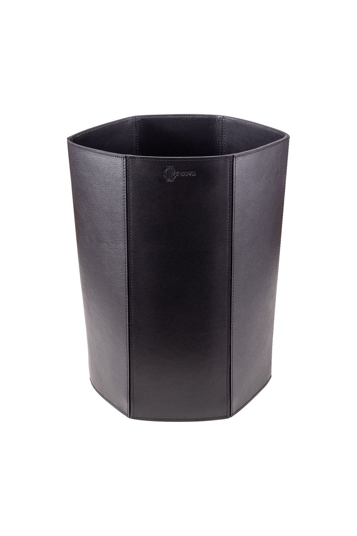 Vienna Leather Basket - Ivy Cove Montecito
