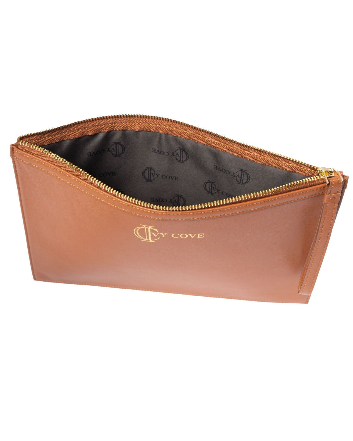Ysidro Pouch - Recycled Leather - Ivy Cove Montecito