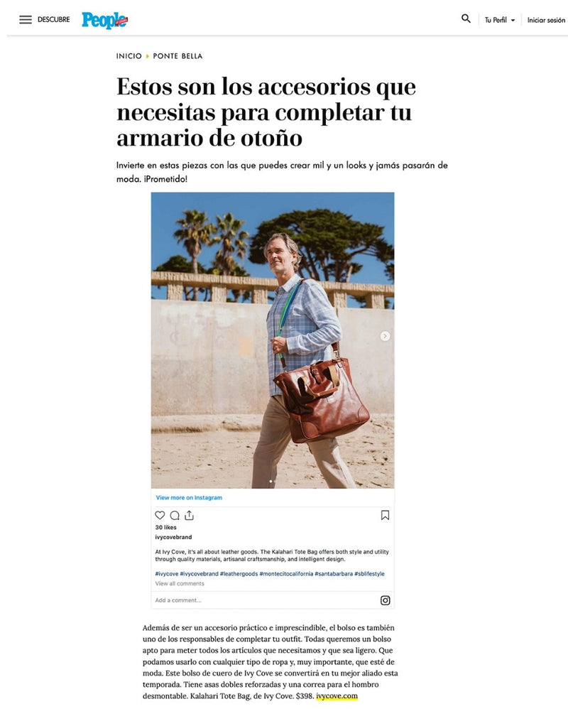 All The Accessories You Need At People en Espanol