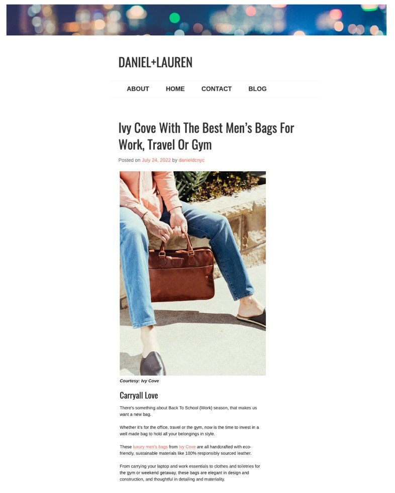Daniel + Lauren Feature