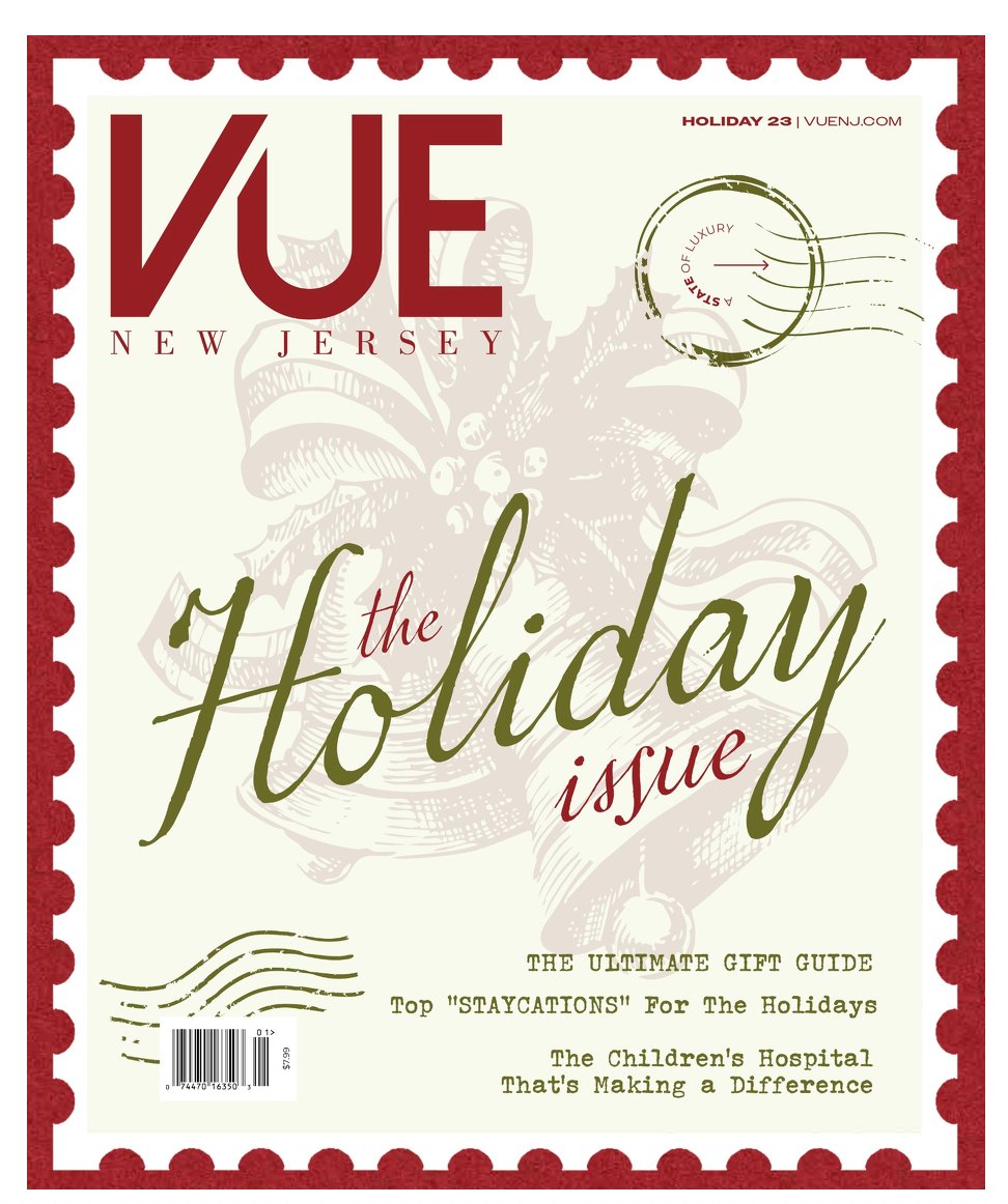 Featured in The Holiday Issue at VUE Magazine