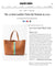 Ivy Cove Best Leather Tote By Marie Claire - Ivy Cove Montecito