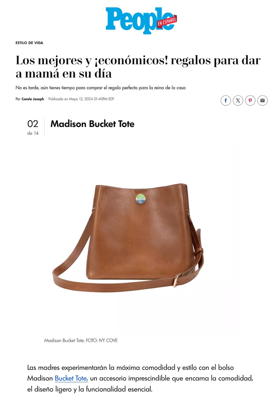 Mother's Day with People en Espanol - Ivy Cove Montecito