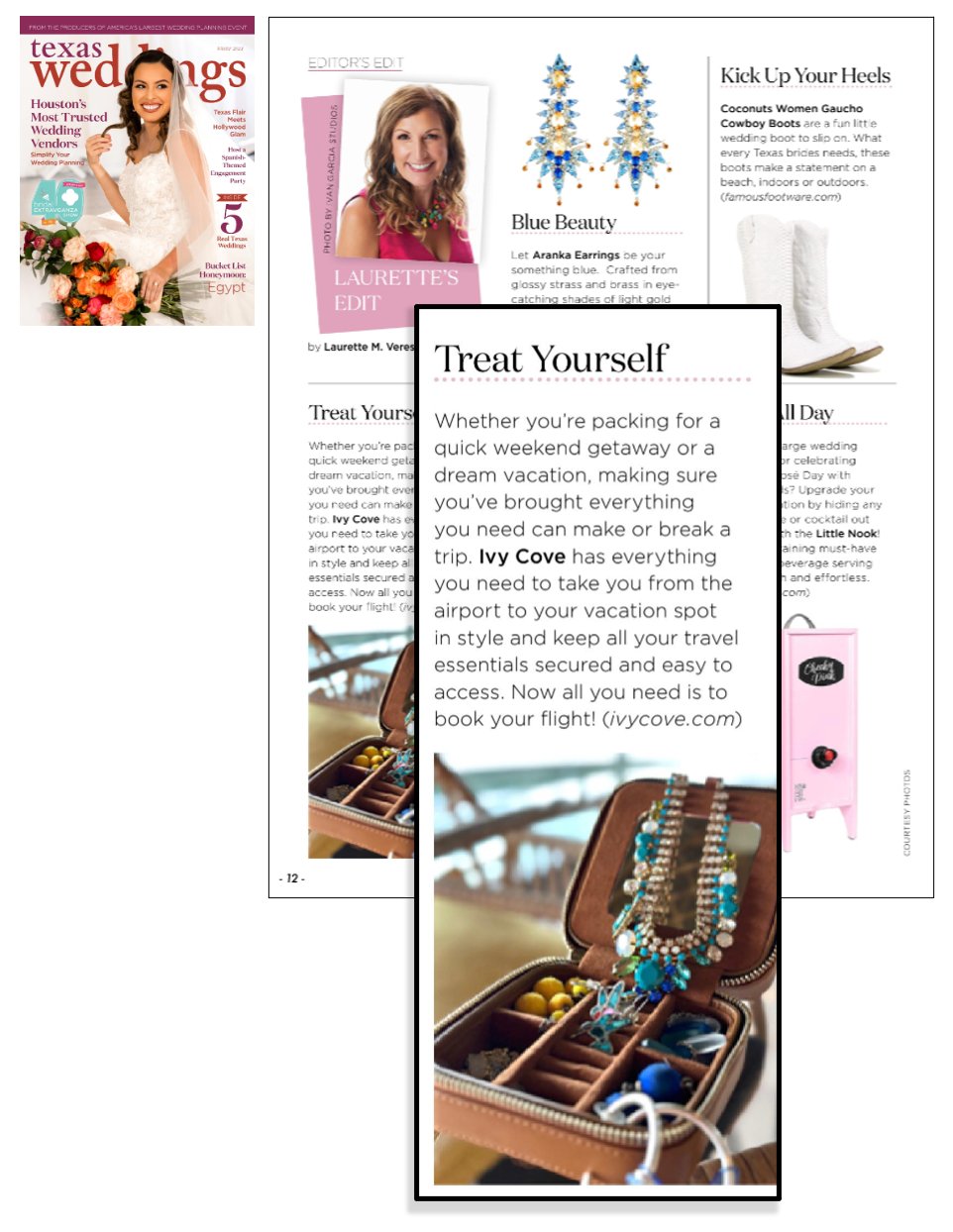 Treat Yourself at Texas Weddings - Ivy Cove Montecito