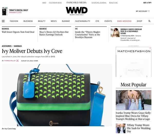 Women's Wear Daily Feature - Ivy Cove Montecito