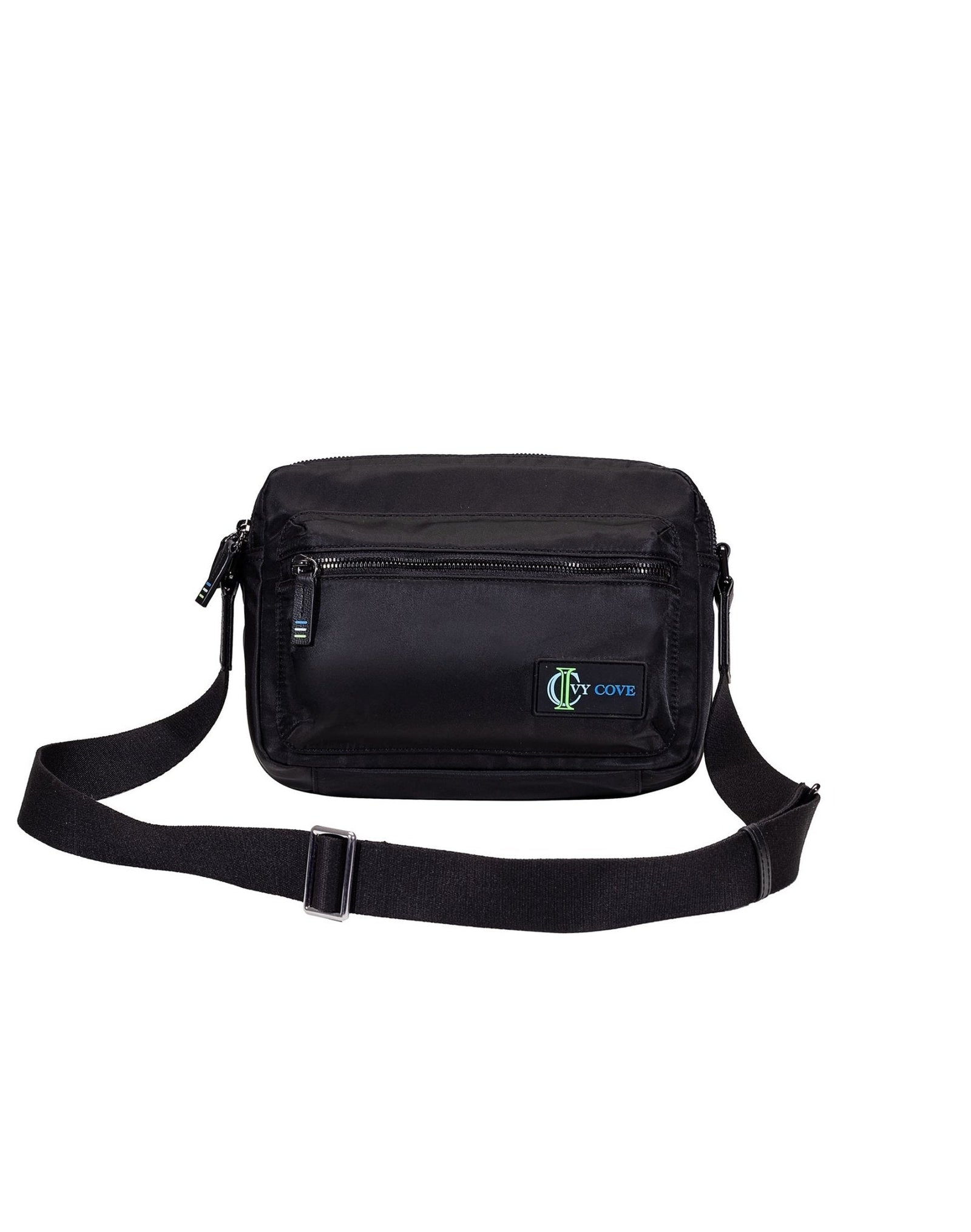 Black Nylon Crossbody Bag