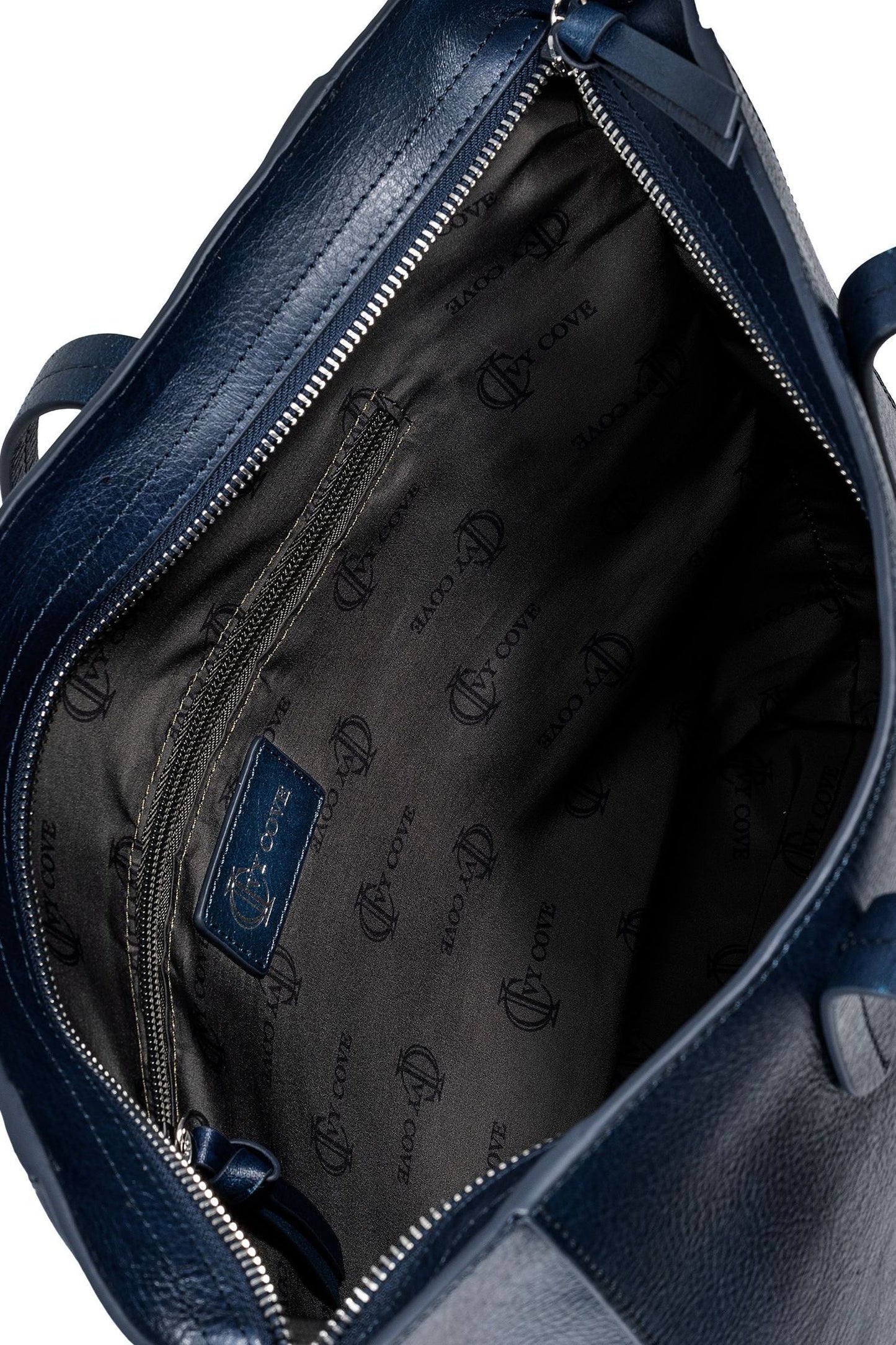Sierra Zip Top Leather Tote