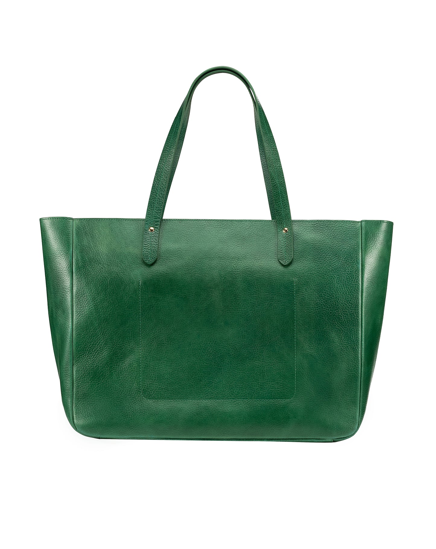 East West Zip Top Leather Tote