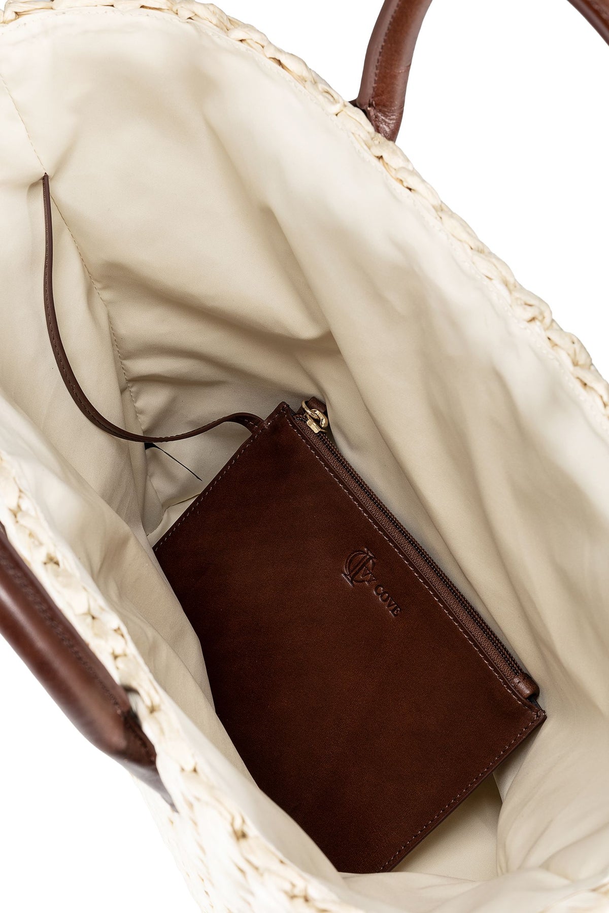 Coastal Straw Tote Bag