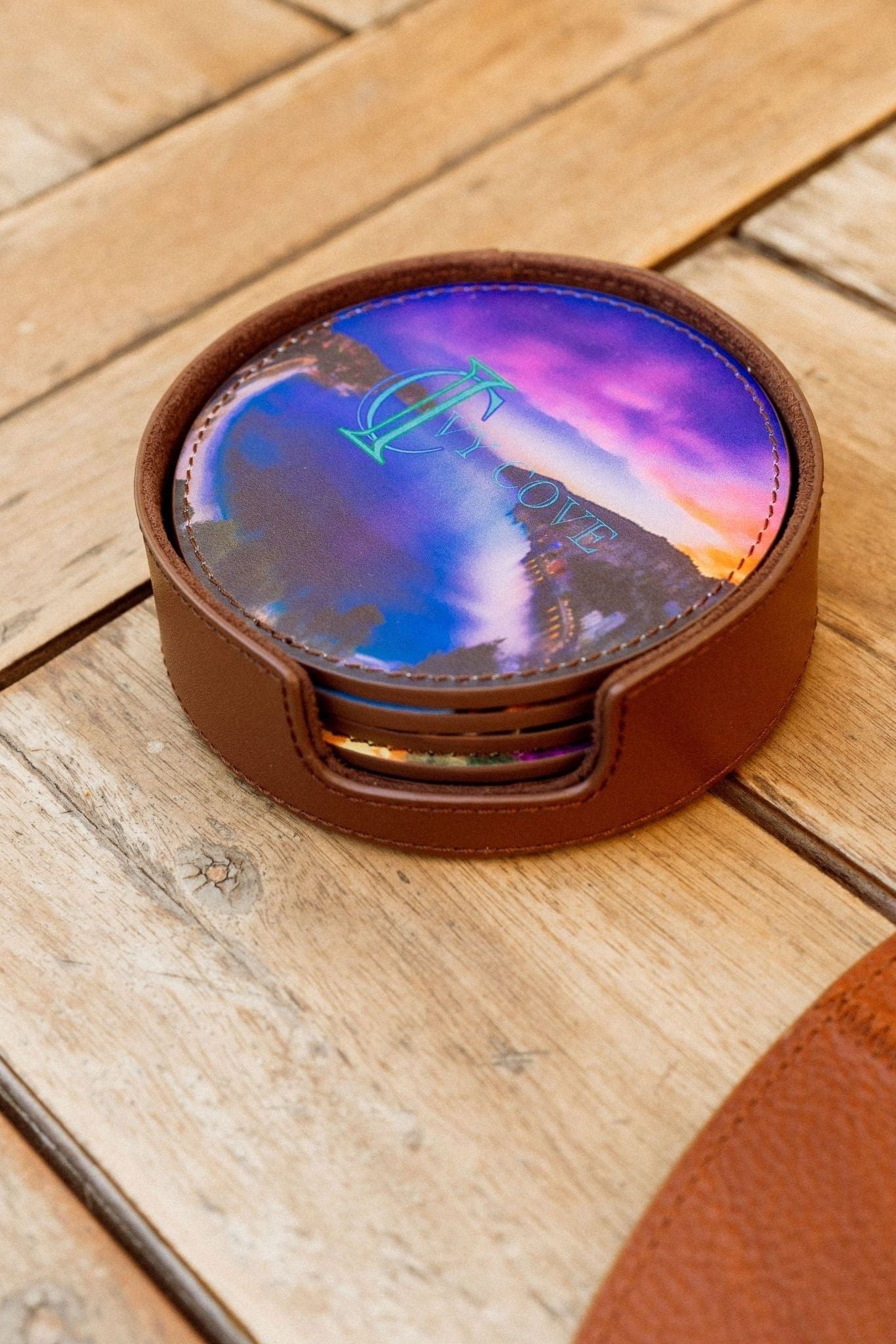 Around the World Coaster Set - Ivy Cove Montecito