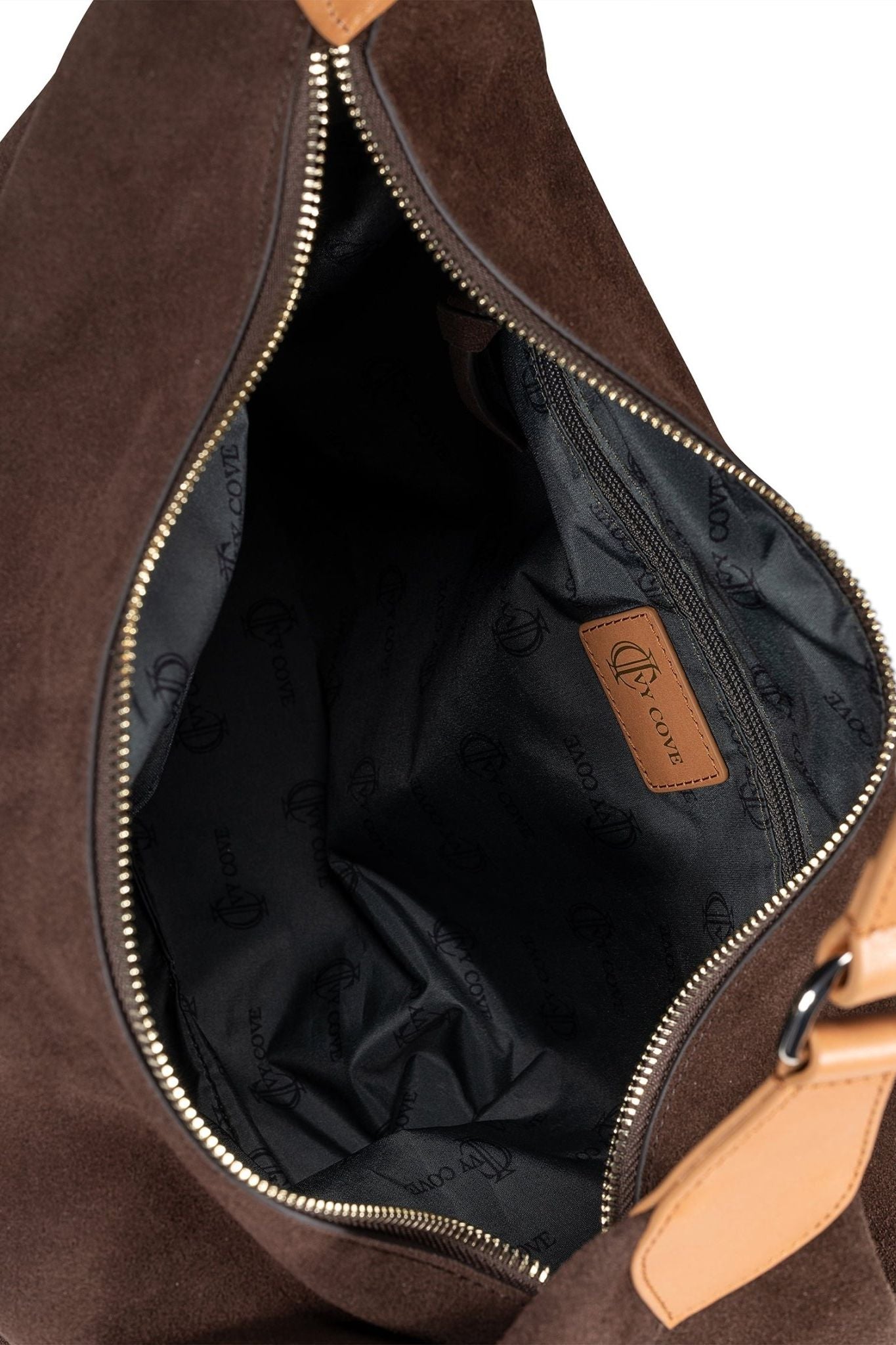 Aspen Suede Hobo Bag - Brown - Ivy Cove Montecito