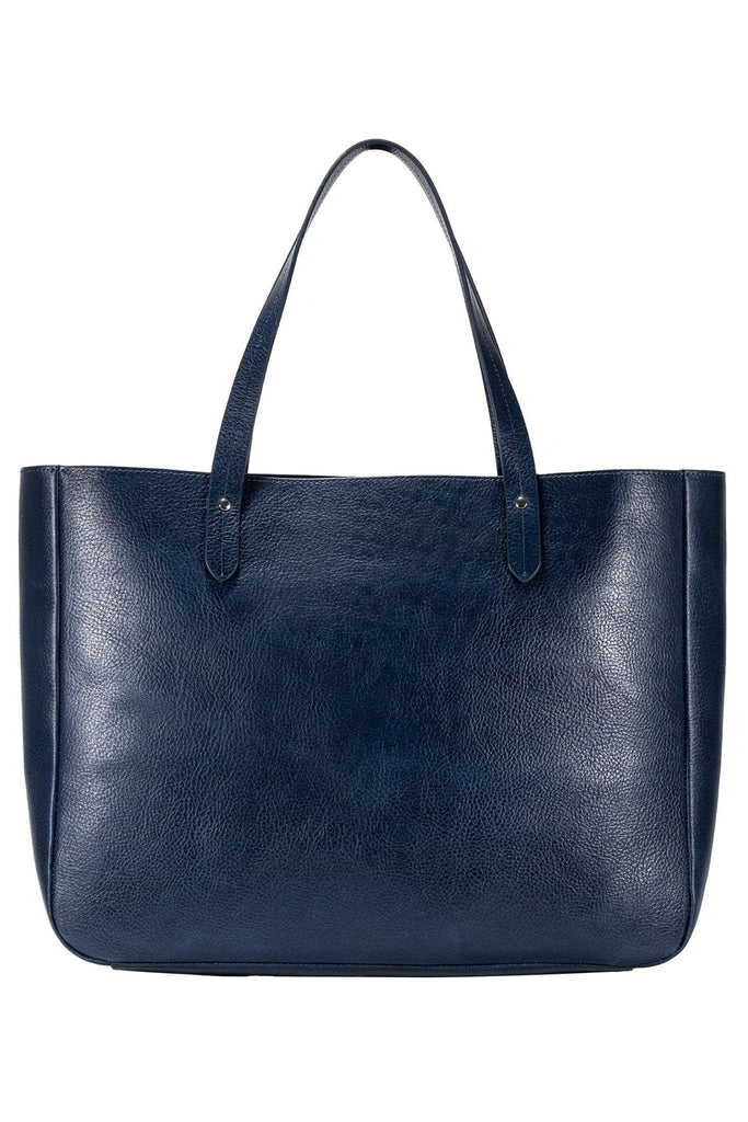 SEVEN BY SEVEN LEATHER TOTE BAG NAVY 【公式通販】 SEVEN BY SEVEN LEATHER TOTE BAG NAVY 【公式通販】