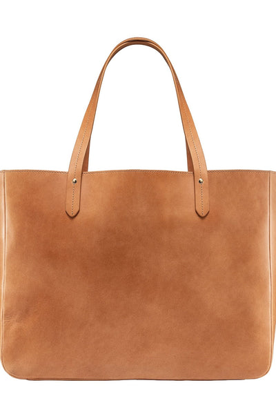 East West Leather Tote - Vachetta