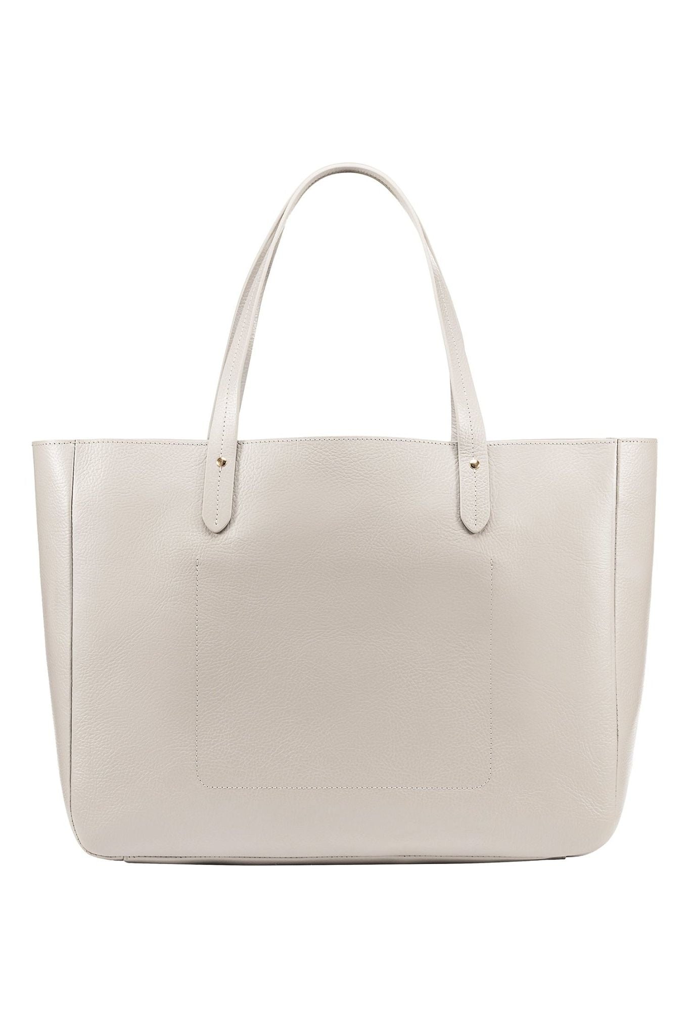 East West Leather Tote - Ivy Cove Montecito