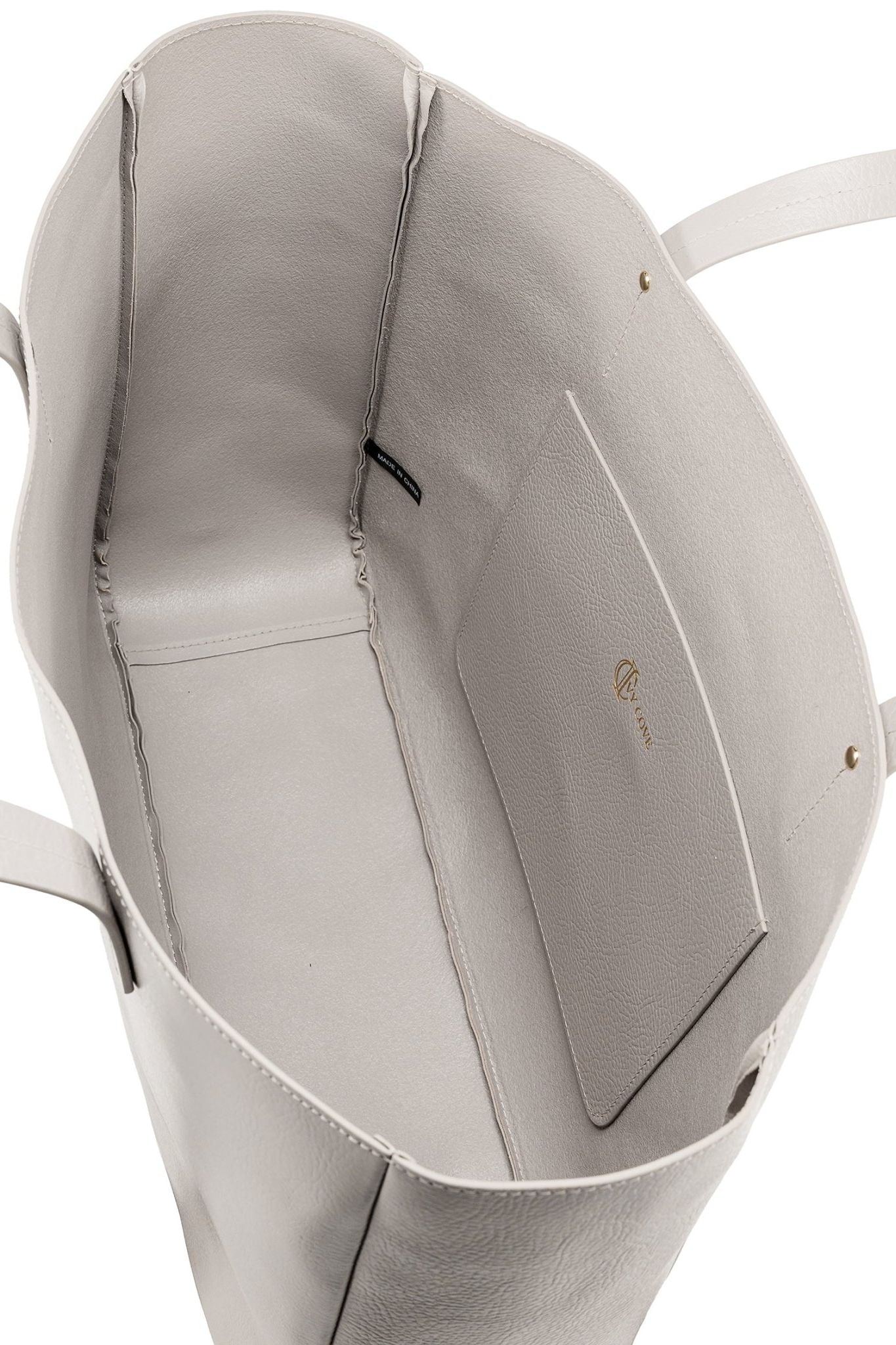 East West Leather Tote - Ivy Cove Montecito