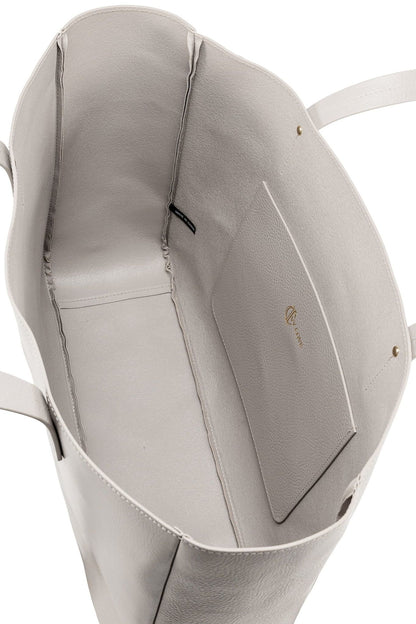 East West Leather Tote - Ivy Cove Montecito