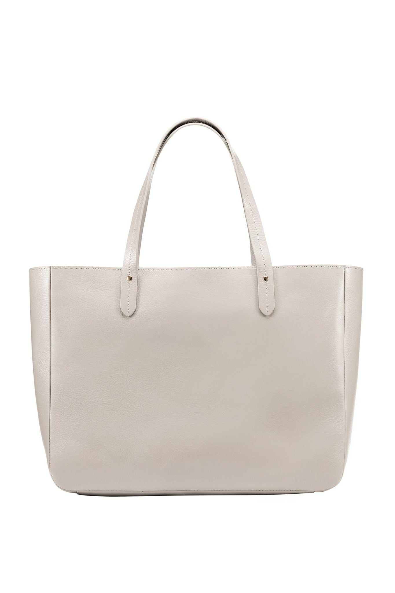 East West Leather Tote - Ivy Cove Montecito