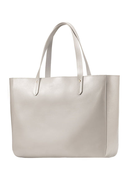 East West Leather Tote - Ivy Cove Montecito
