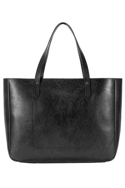 East West Tote - Black - Ivy Cove Montecito