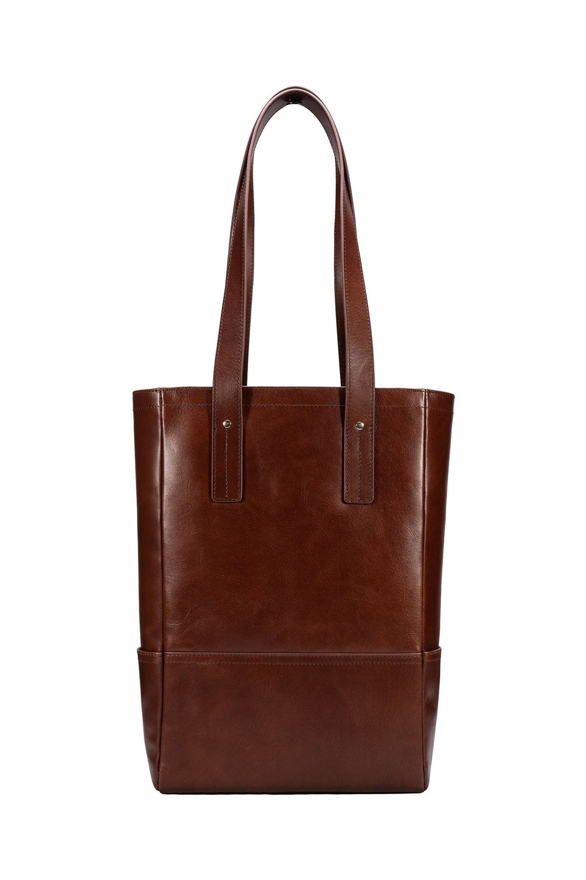 Estate Leather Wine Tote - Ivy Cove Montecito