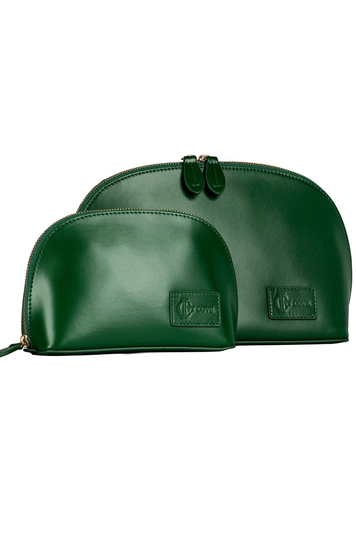 Mesa Leather Cosmetic Bag - Ivy Cove Montecito