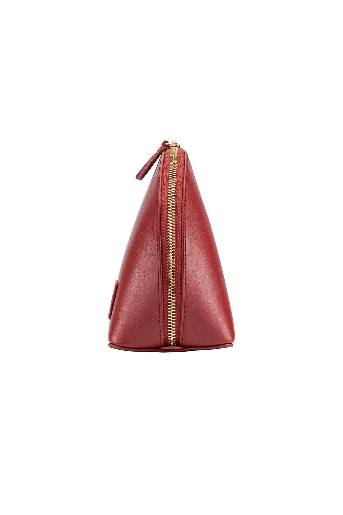 Mesa Leather Cosmetic Bag - Red - Ivy Cove Montecito
