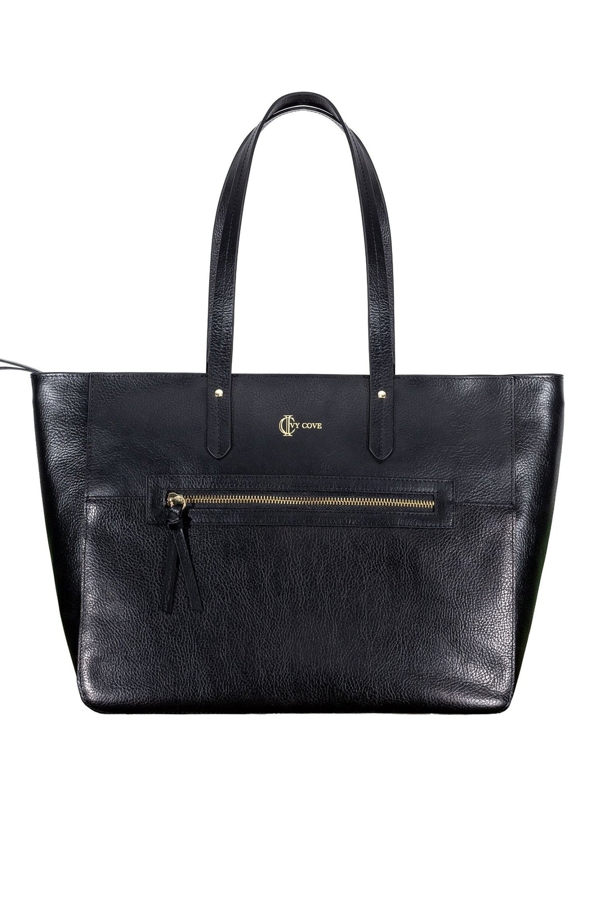 Morro Zip Tote - Black - Ivy Cove Montecito