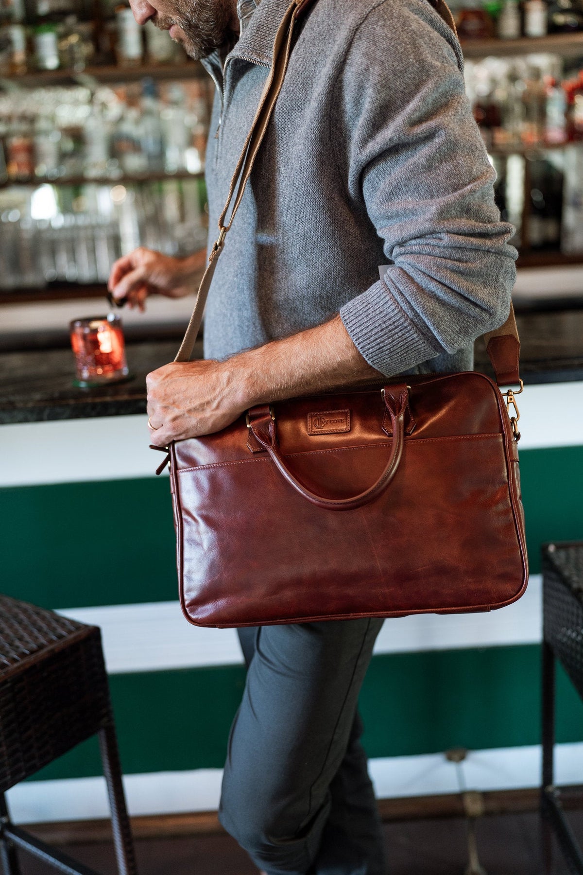 Nazca Briefcase - Ivy Cove Montecito