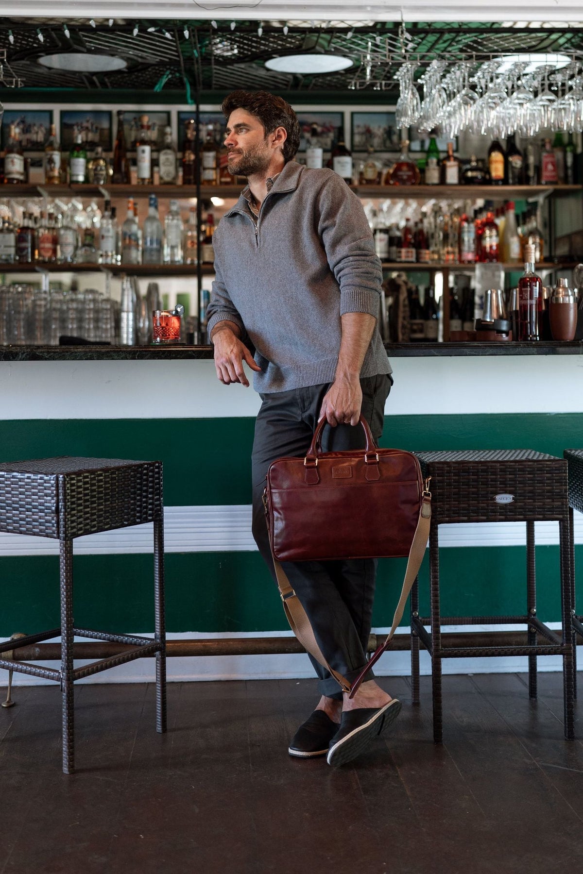 Nazca Briefcase - Ivy Cove Montecito