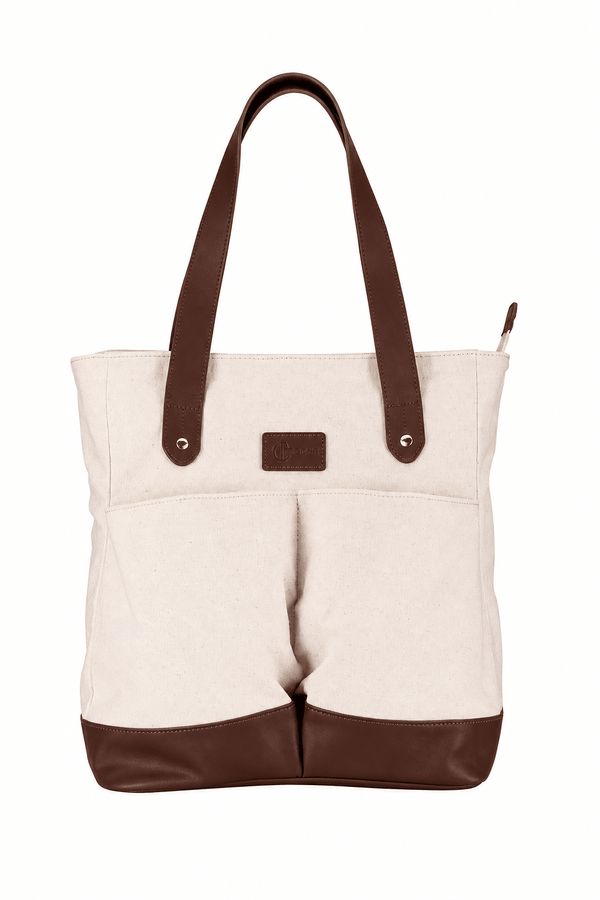 Ojai Canvas Wine Bag & Picnic Carrier Bag – 4 Bottle