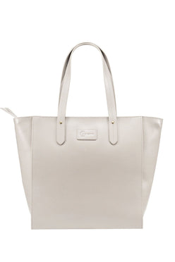 Sierra Zip Top Leather Tote