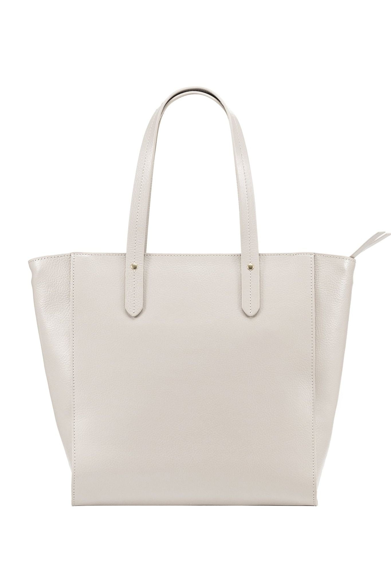 Sierra Zip Top Leather Tote - Ivy Cove Montecito