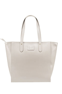 Sierra Zip Top Leather Tote