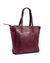 Sierra Zip Tote - Burgundy - Ivy Cove Montecito