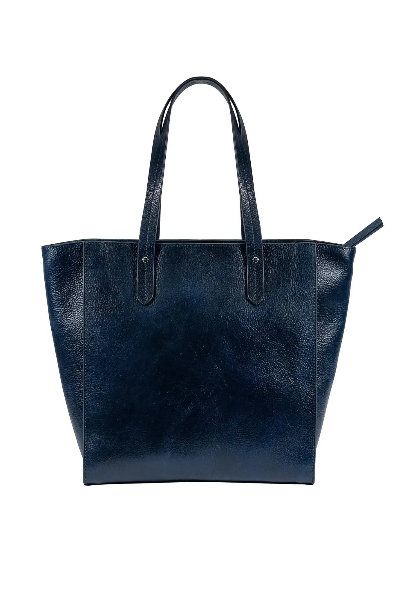 Sierra Zip Tote - Navy - Ivy Cove Montecito