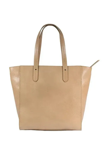 Sierra Zip Tote - Sand - Ivy Cove Montecito