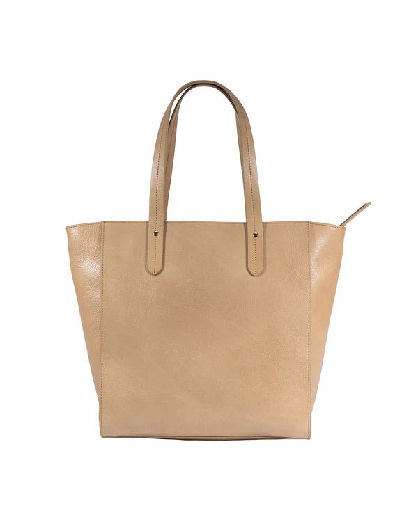 Sierra Zip Tote - Sand - Ivy Cove Montecito