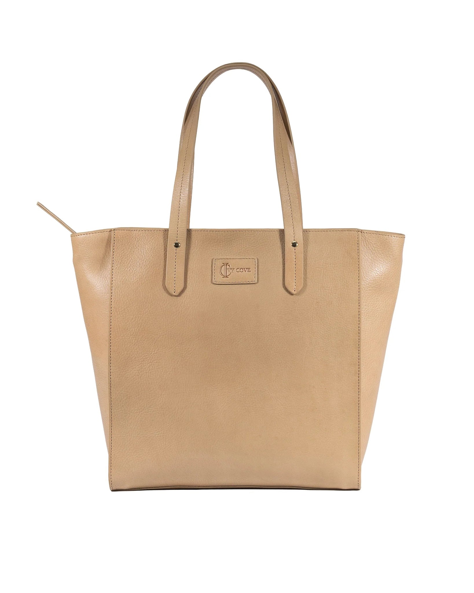 Sierra Zip Tote - Sand - Ivy Cove Montecito