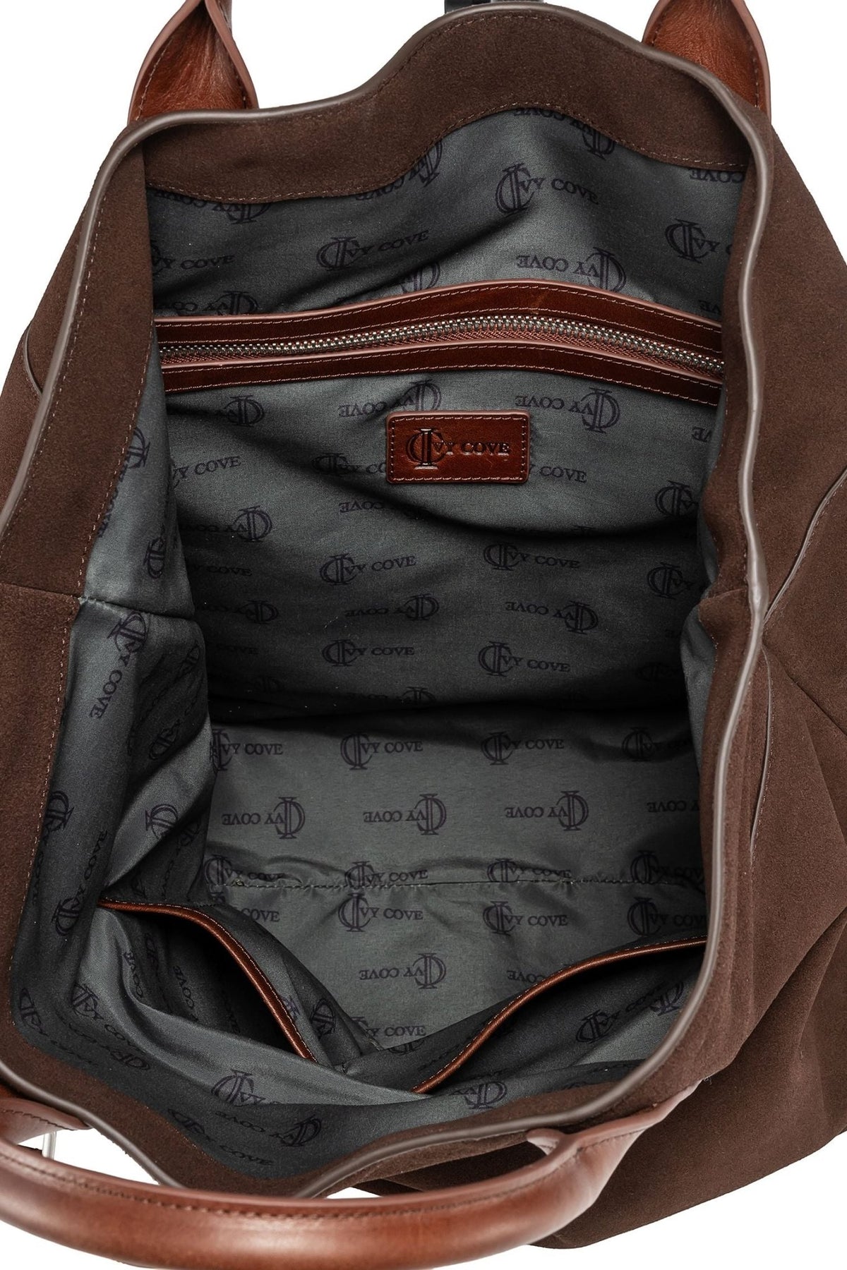 Ventana Suede Tote - Ivy Cove Montecito