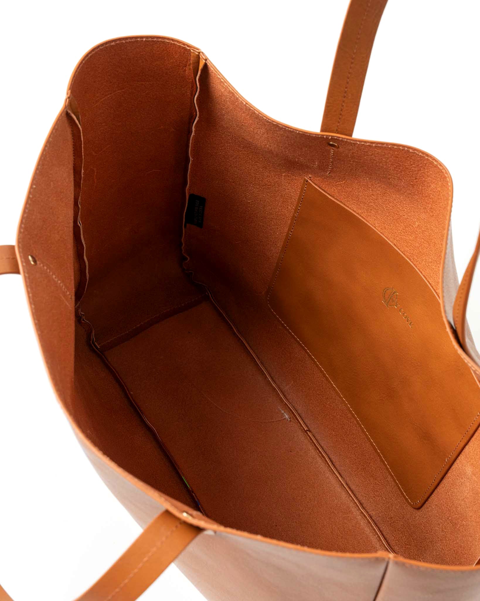 Tan Kodiak East West Tote