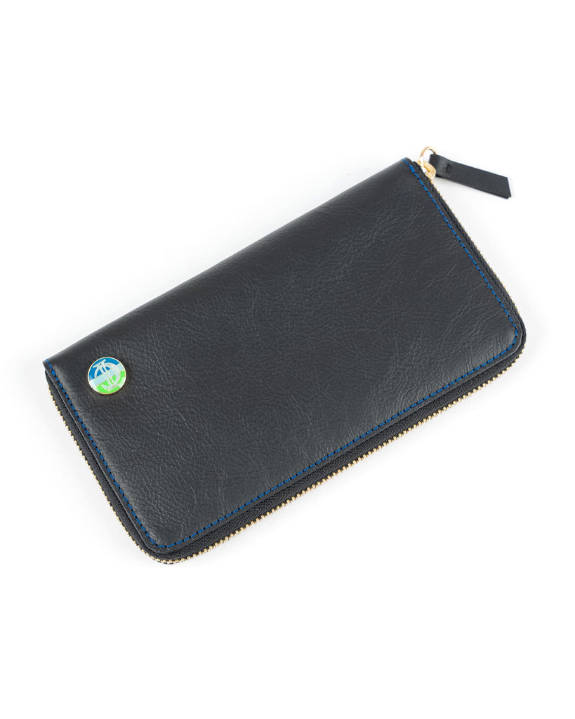 Midnight Zip Wallet - Ivy Cove Montecito