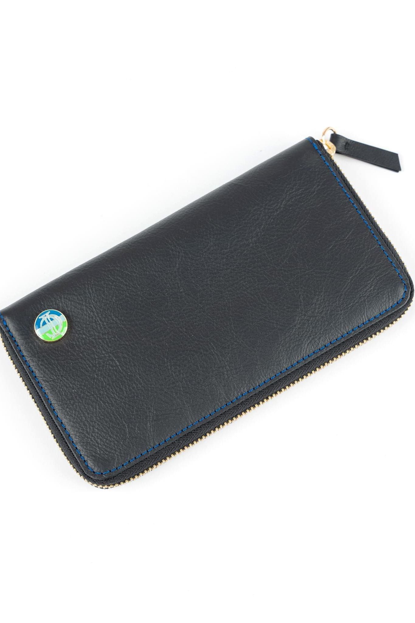 Midnight Zip Wallet - Ivy Cove Montecito